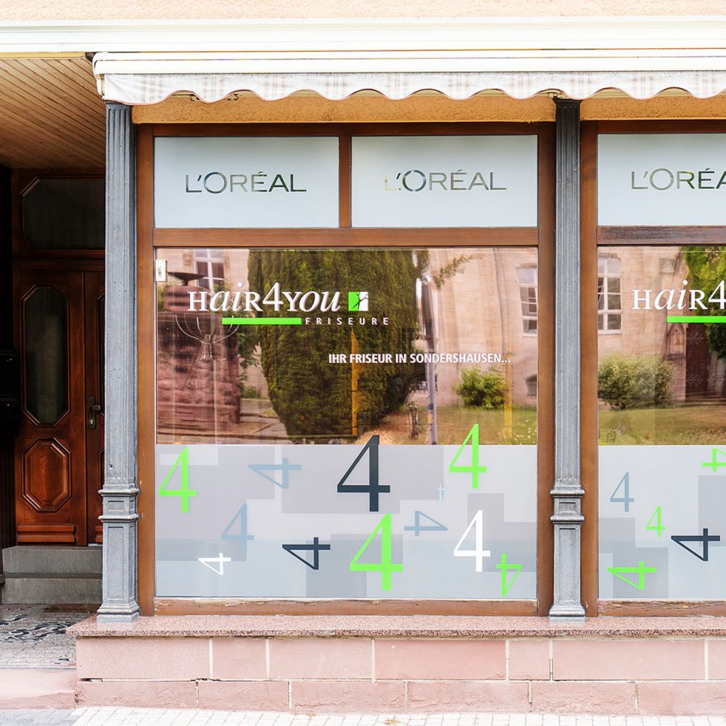 Hair4You Friseursalon Sondershausen Güntherstraße von außen